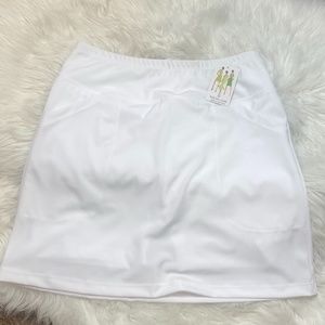 BSkinz White Golf Skort [NWT]